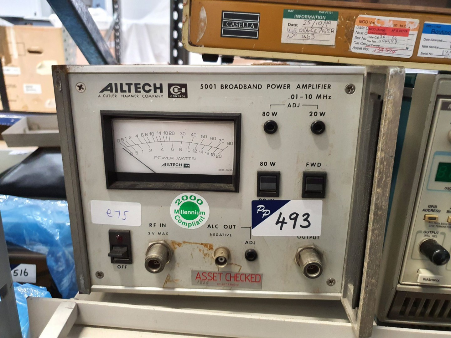 Altech 5001 broadband power amplifier, 0.01-10MHz,...