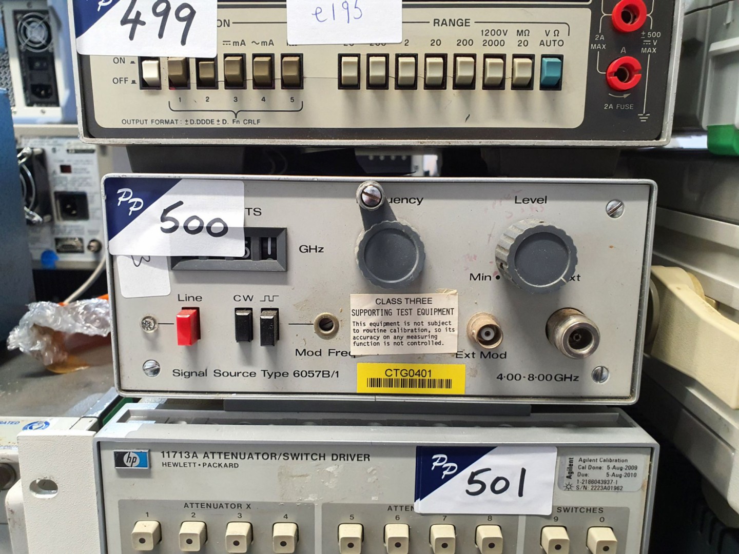 Marconi 6057B/1 signal source, 4-8GHz (E33)