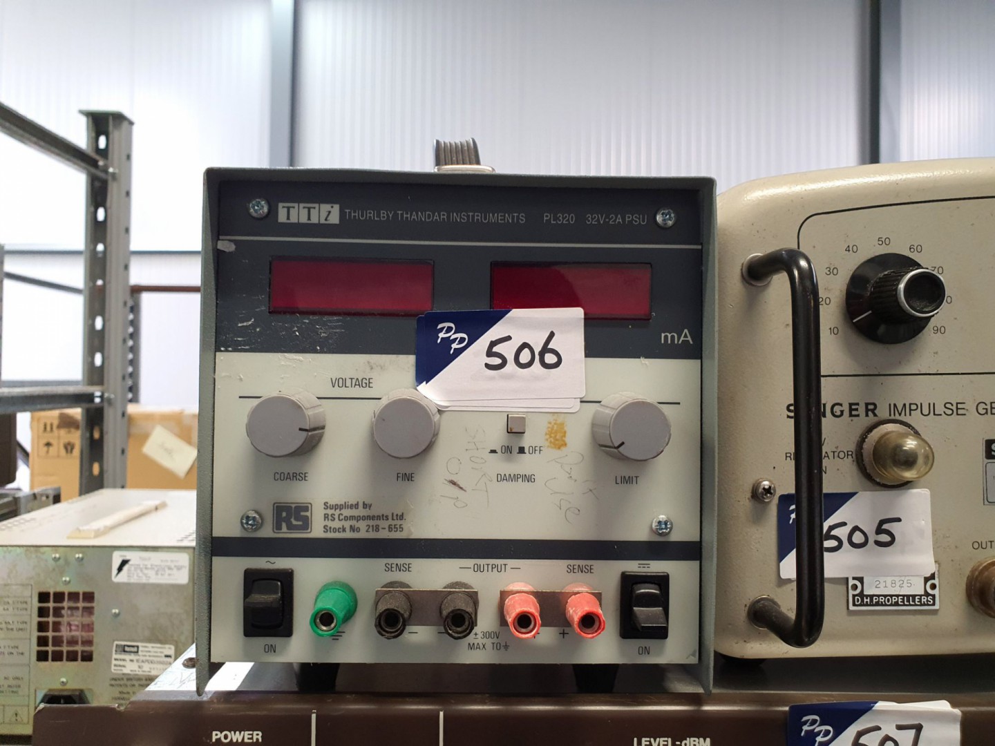 TTI PL320 PSU, 0-32v / 2A digital meters (X111)