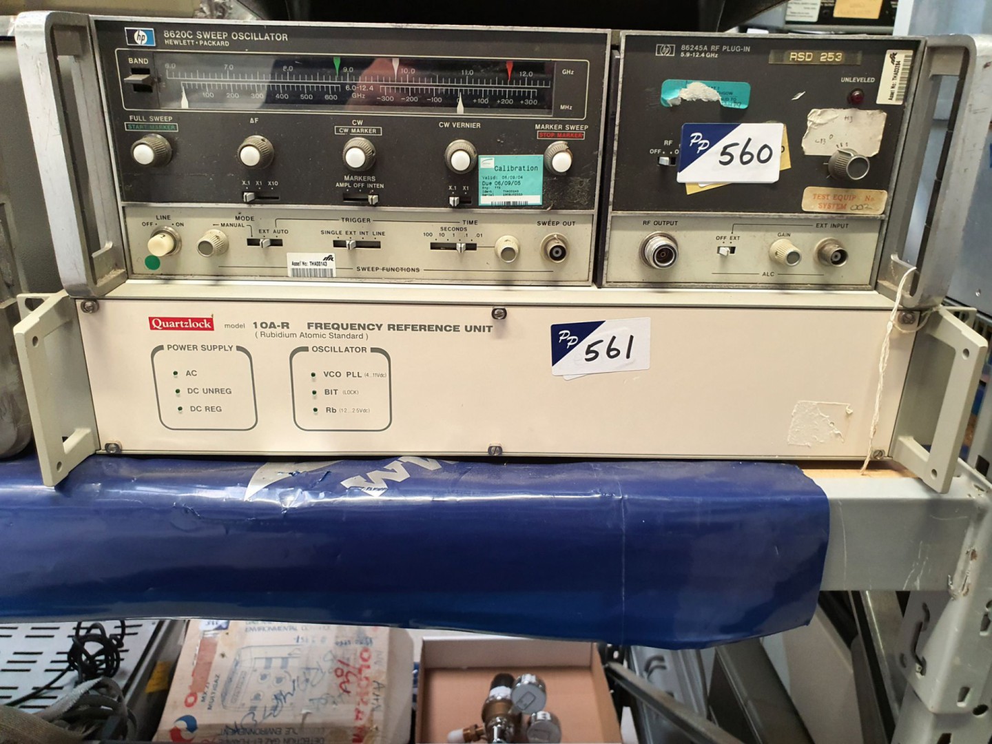 Quartzlock 10A-R 10MHz rubidium frequency standard...