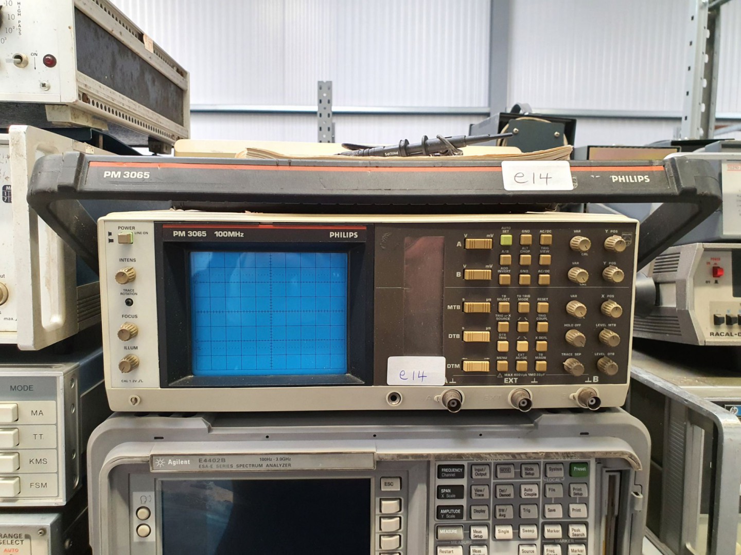 Philips PM3065 scope DT 100MHz with pouch, manual...