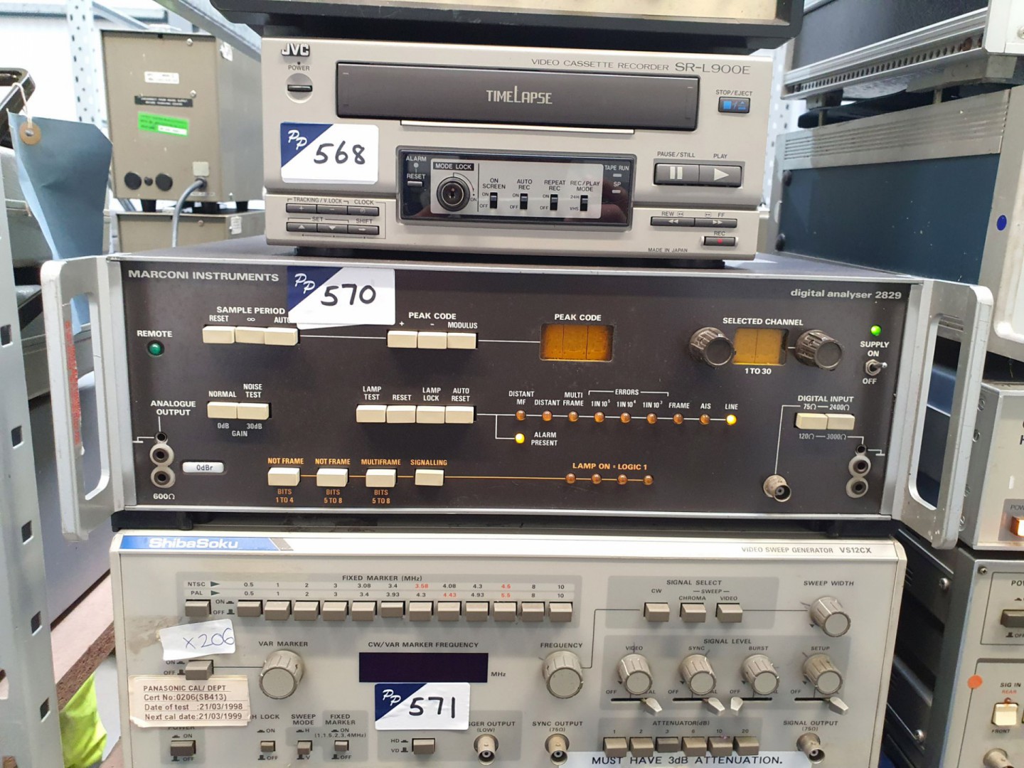 Marconi 2829 digital analyser (X262)