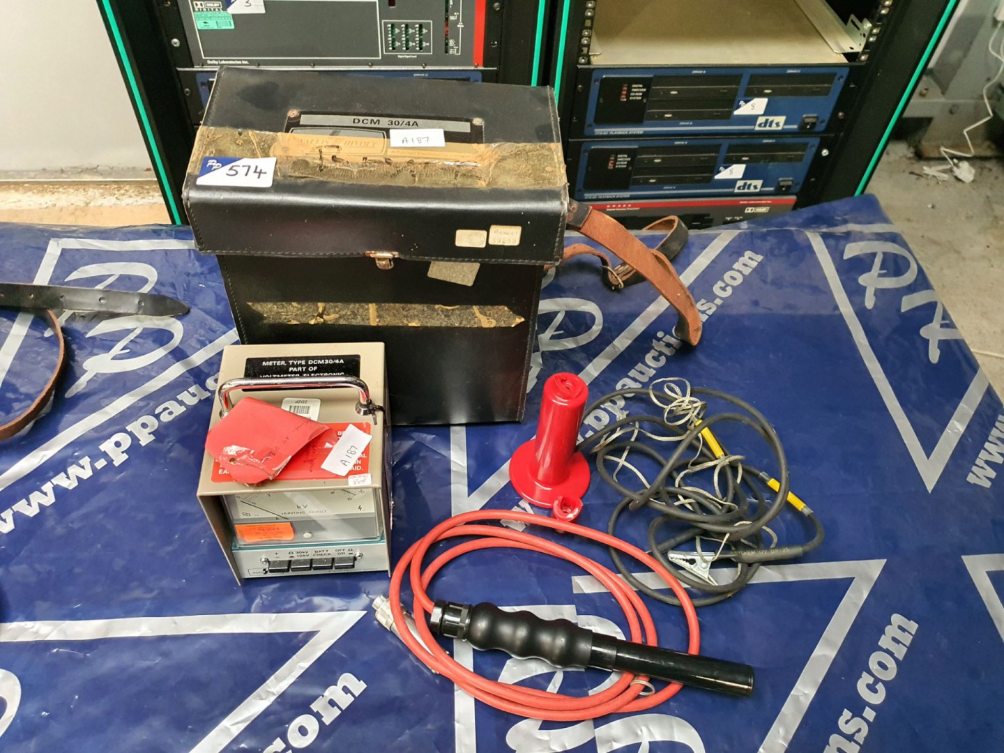 Wallis HiVolt DCM30/4A EHT meter, 0-30kv voltmeter...