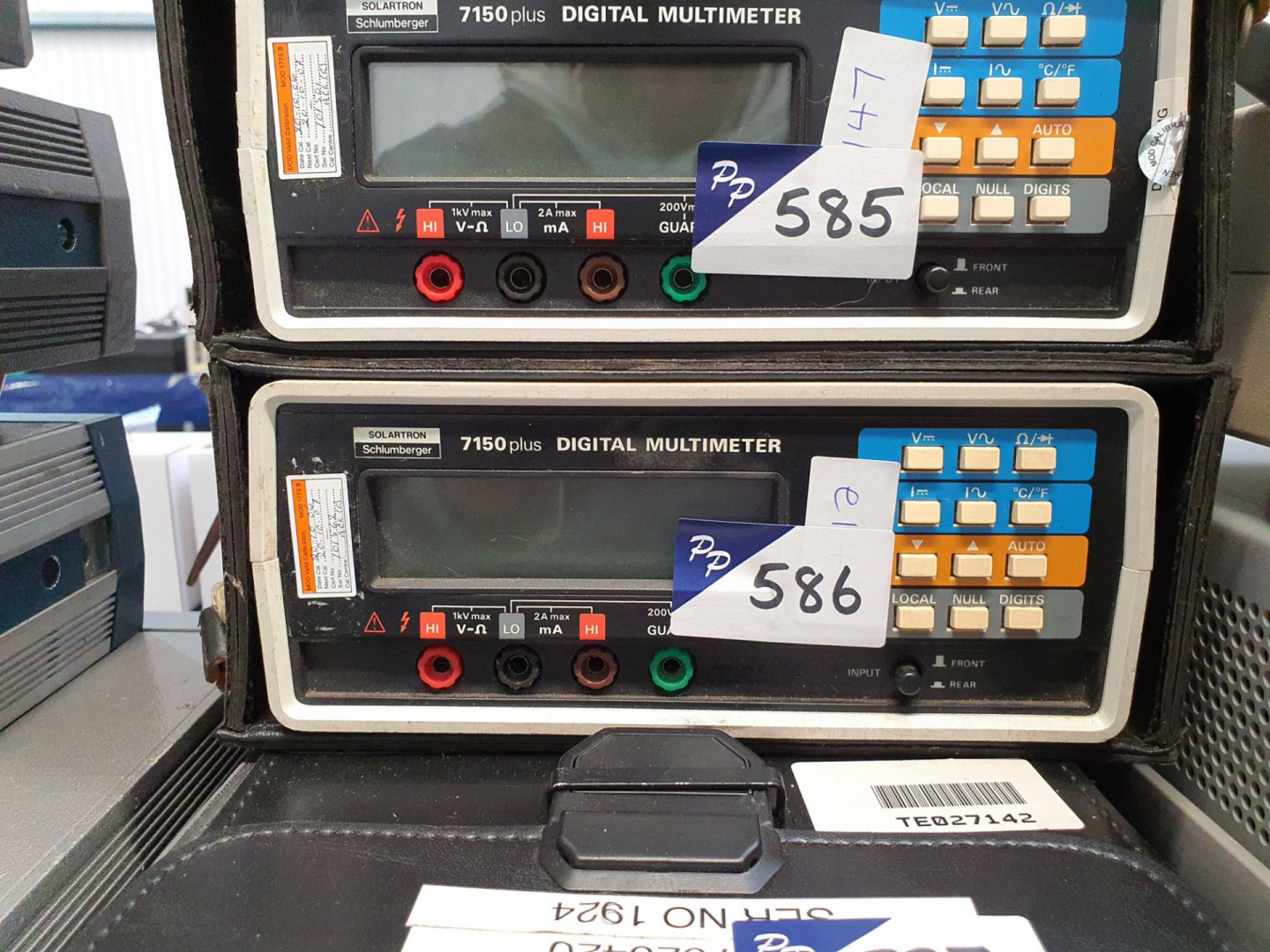 Solartron / Schlumberger 7150+ digital multimeter...