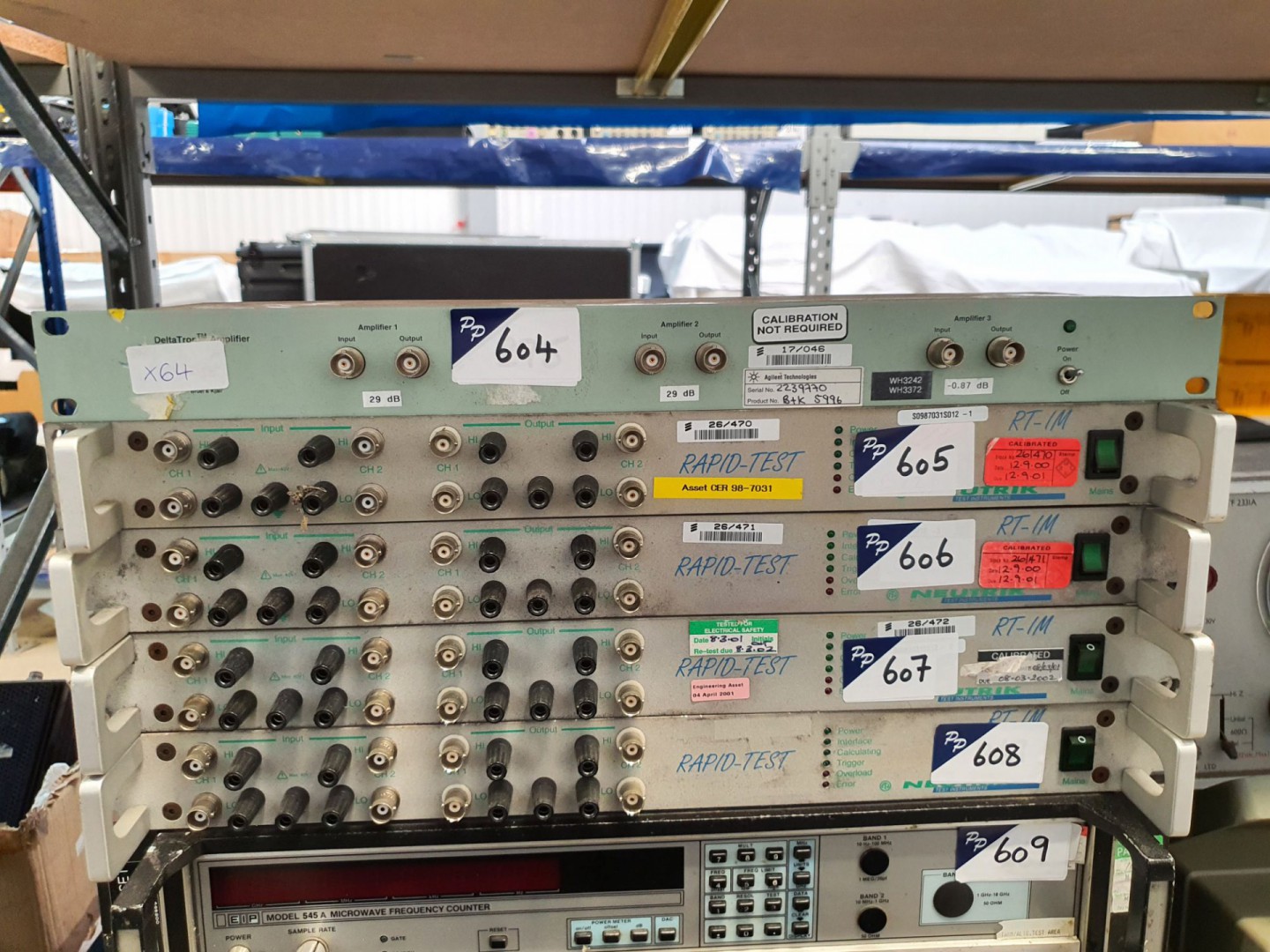 Bruel & Kjaer 5996 delatron amplifier, 3 channel (...