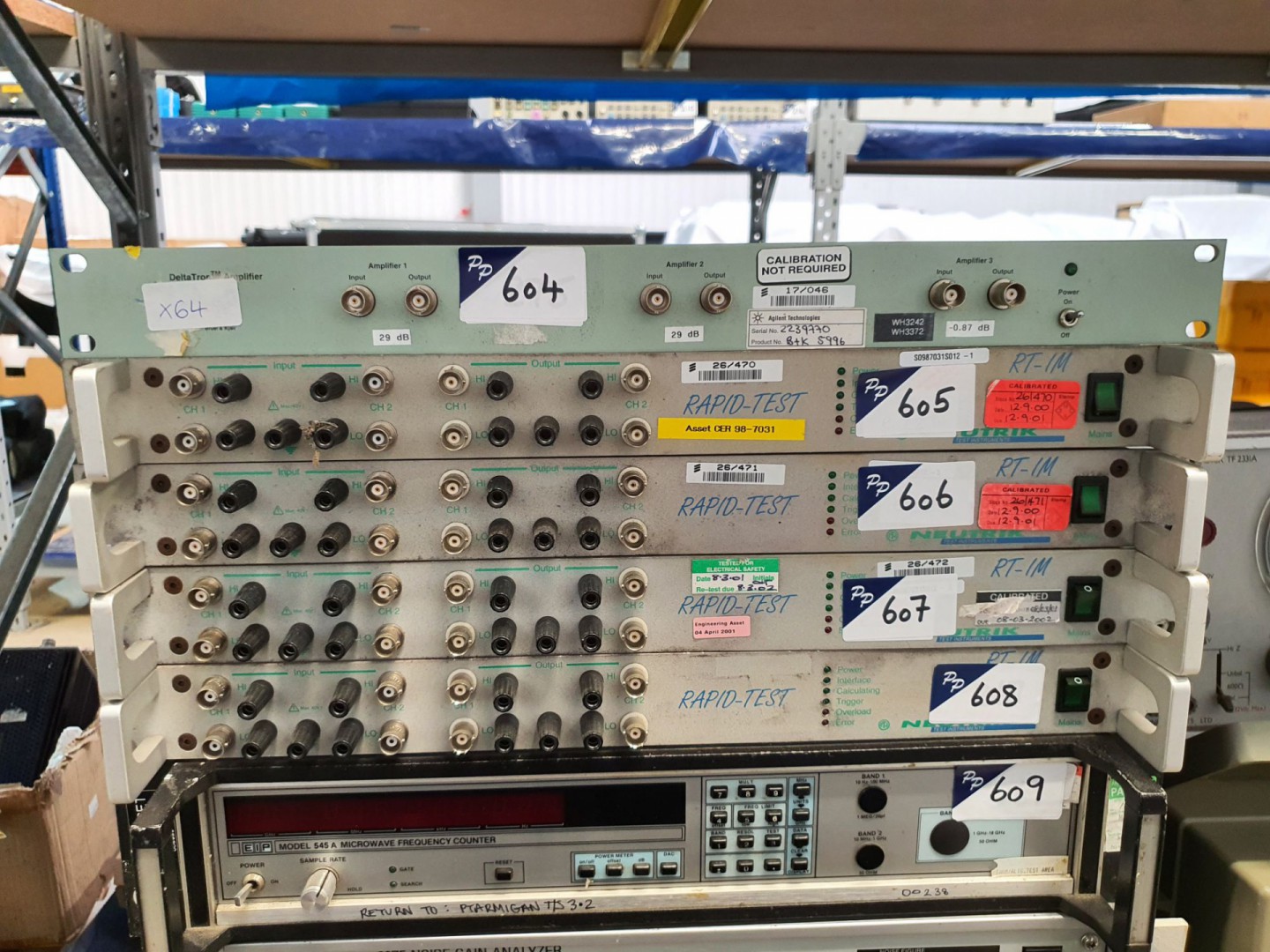 Neutrik RT-1M audio analyser, 2 channels (E226)