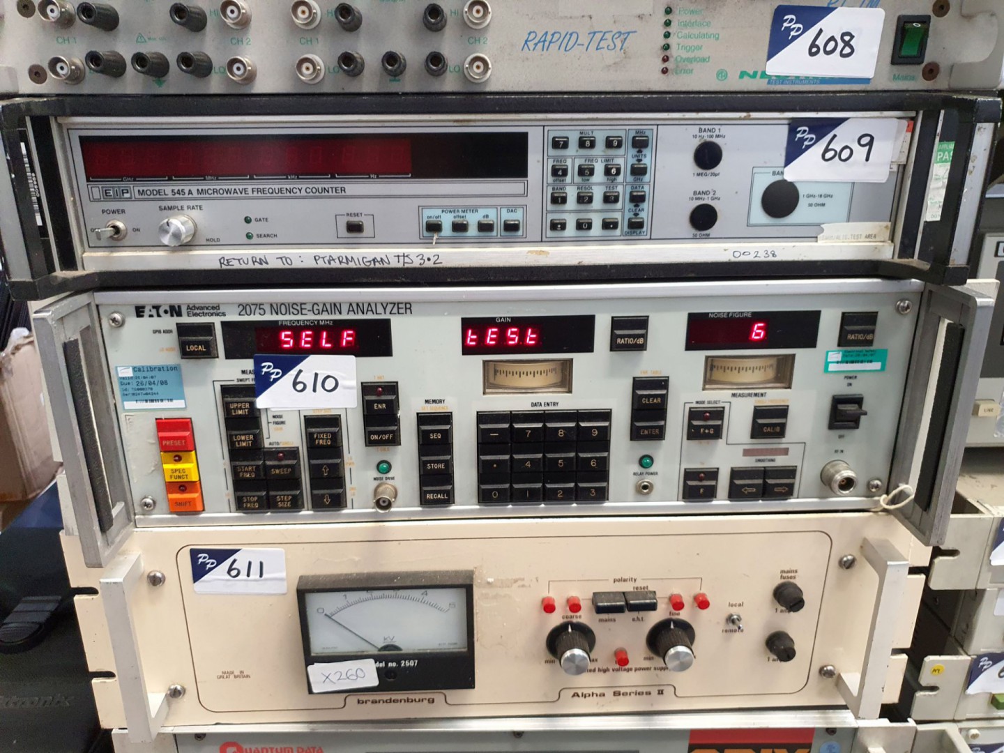 Eaton 2075 noise gain analyser (E125)
