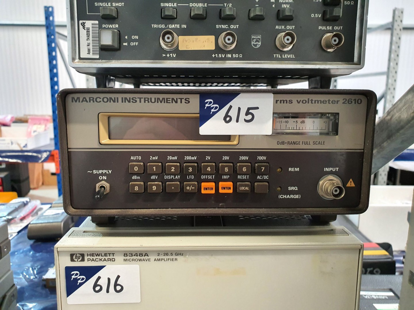 Marconi 2610 True RMS voltmeter (E109)