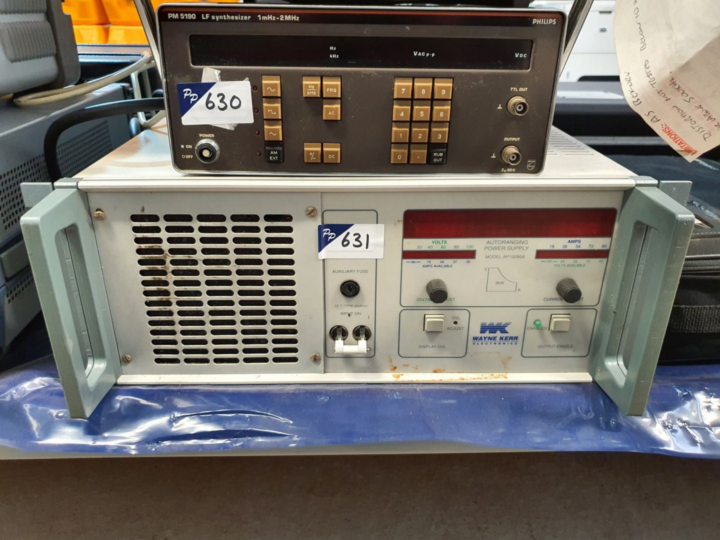 Wayne Kerr (Farnell) AP100 90A power supply, 0-100...
