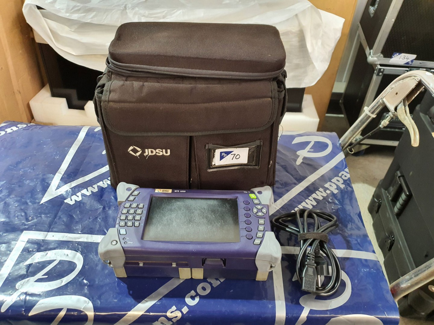 JDSU MTS 4000 platform with 4126 OTDR 1310 1550 nm...