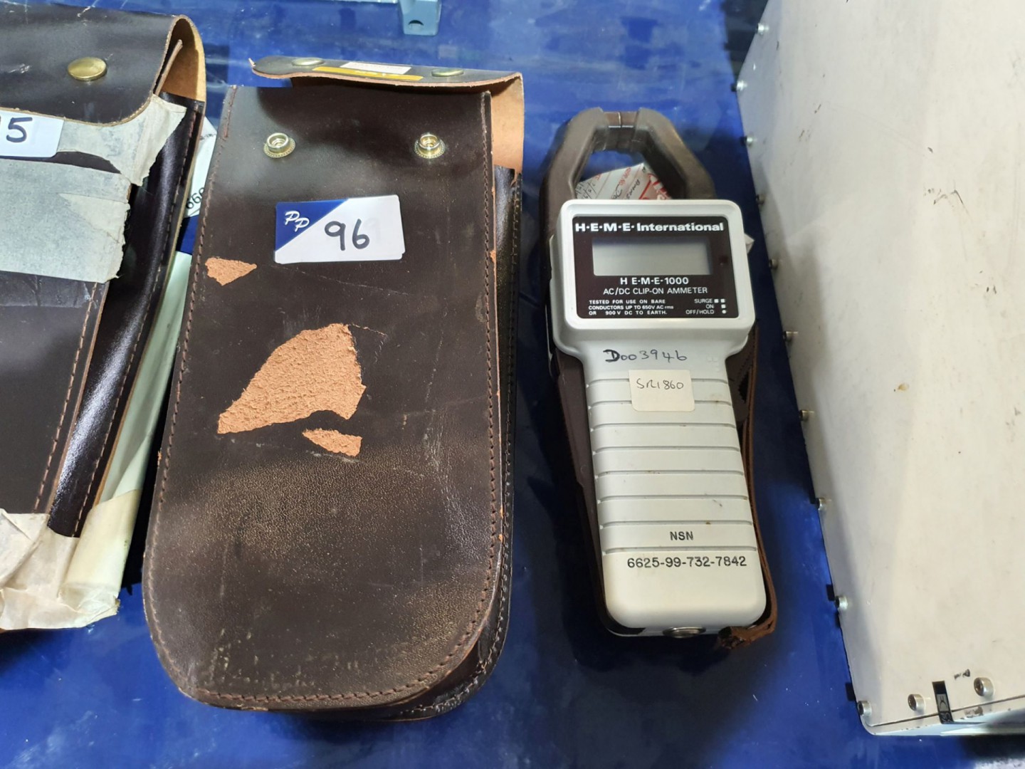 Heme 1000 AC/DC clamp meter in bag (A174)
