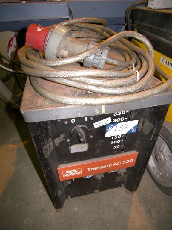BOC Transarc AC330 welder, 330A