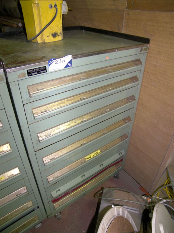 Brunner 250 mobile 7 drawer storage cabinet