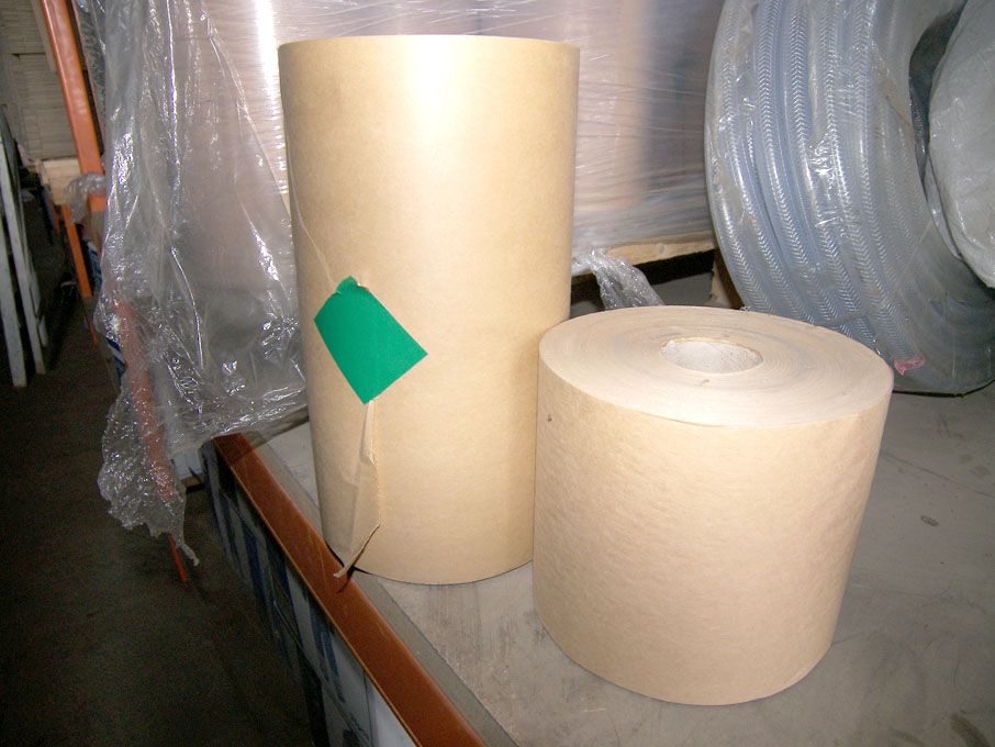 50 rolls 300mm wide brown paper (unused)