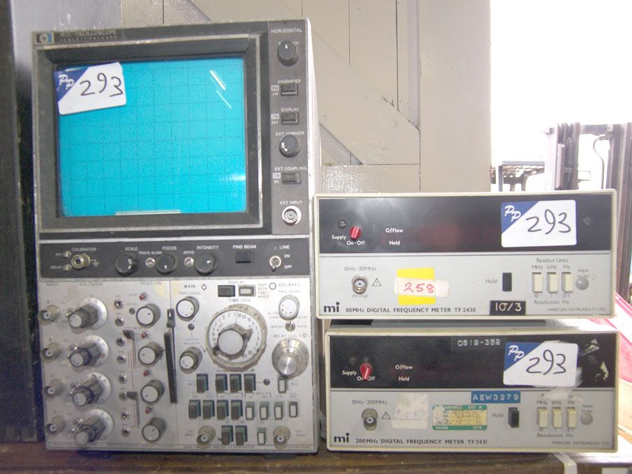 Marconi TF2430 80MHz & Marconi TF2431 200MHz digit...