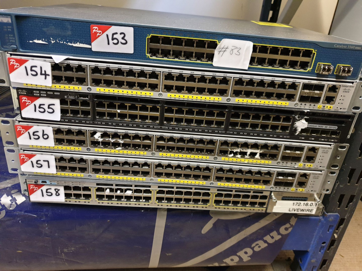 Cisco Systems Catalyst 3650 network switch