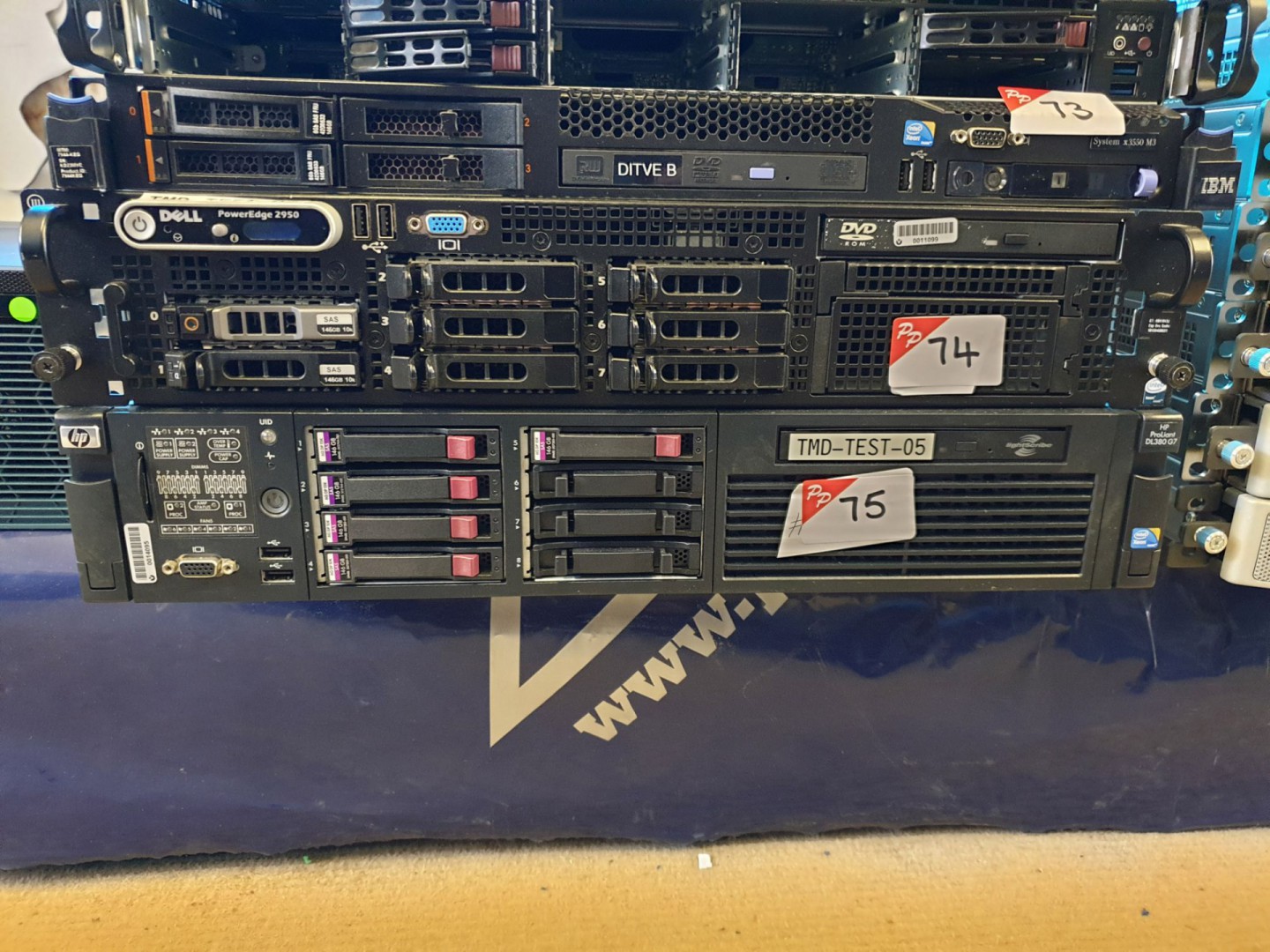 HP Proliant DL380 G7 rack type server - Pleas...