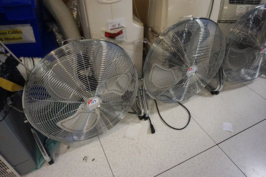 2x Pro-Elec HG00663 20" floor type fans, 240v