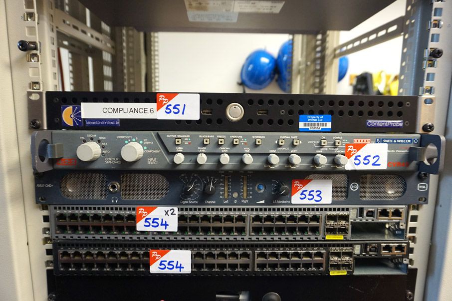 2x rack type Cisco 48 port switches