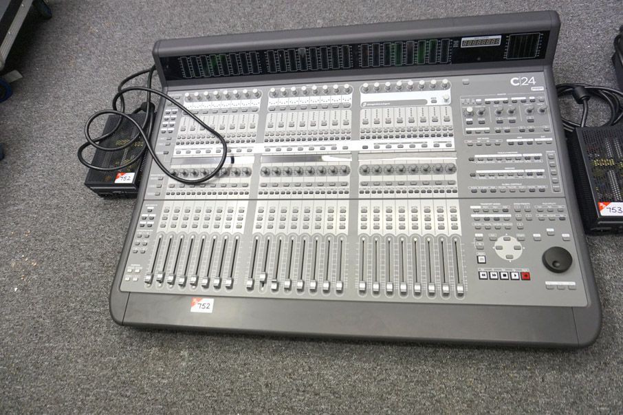 Digidesign C24 16 channel control surface with PSU