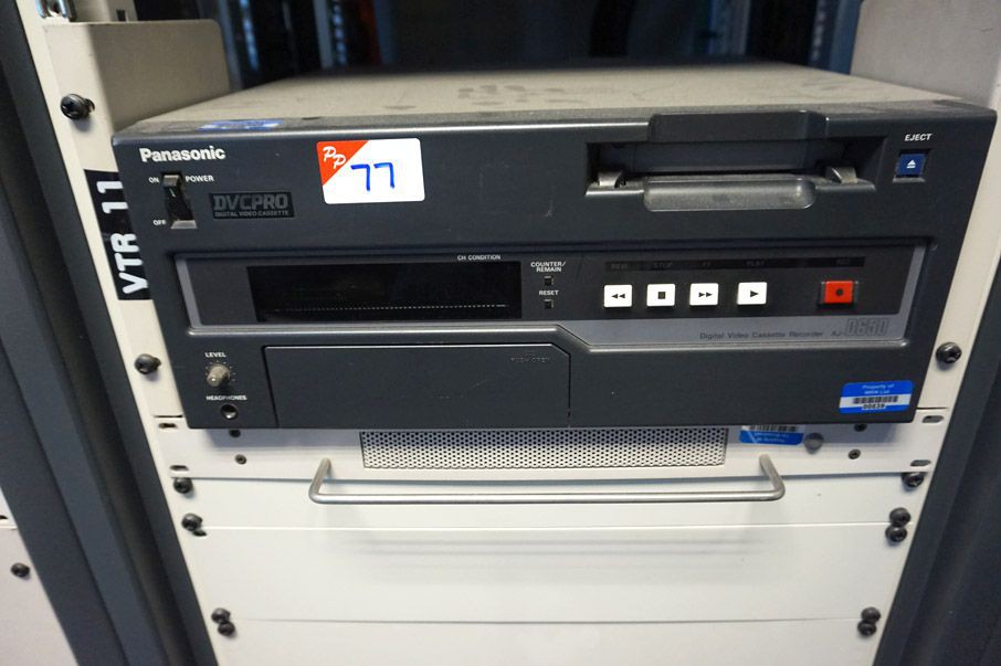 Panasonic AJ-D650 digital video cassette recorder