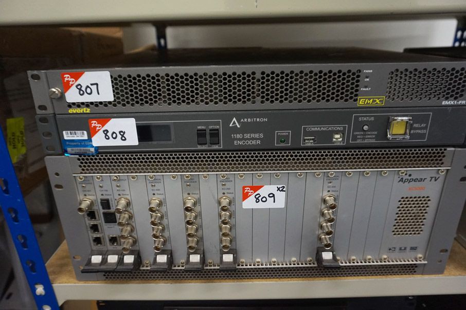 Evertz EMX1-FR rack type router system
