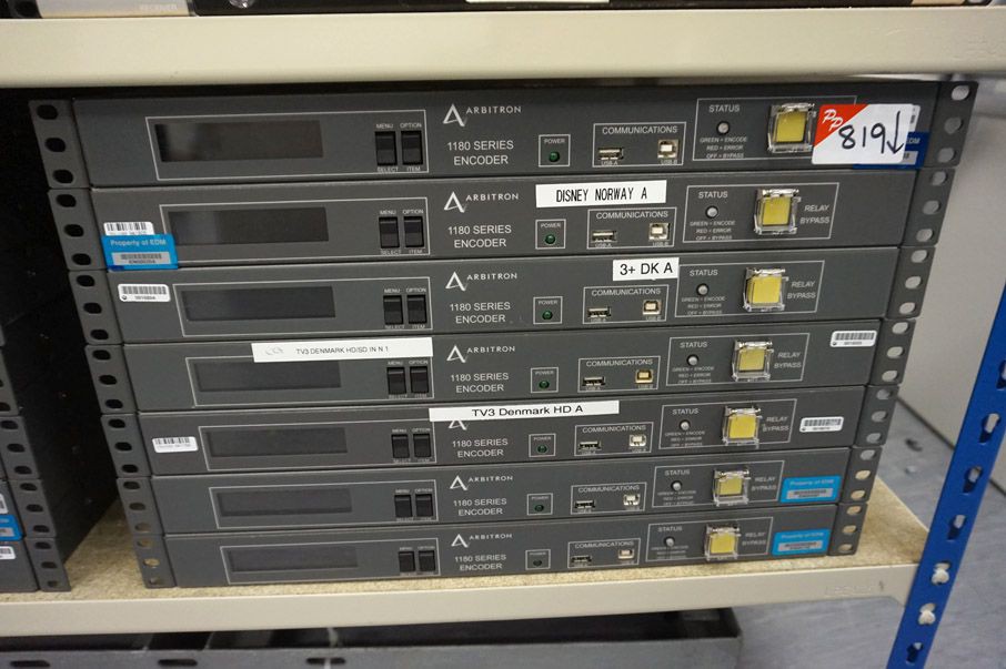 7x Arbitron 1180 series encoder