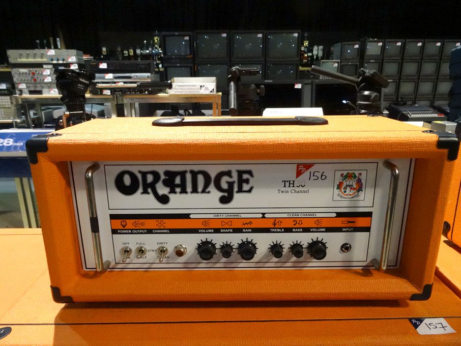 Orange TH30 twin channel guitar amp head, 30W RMS...