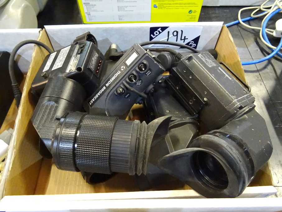 Qty Thomson Broadcast, Ikegami viewfinders etc