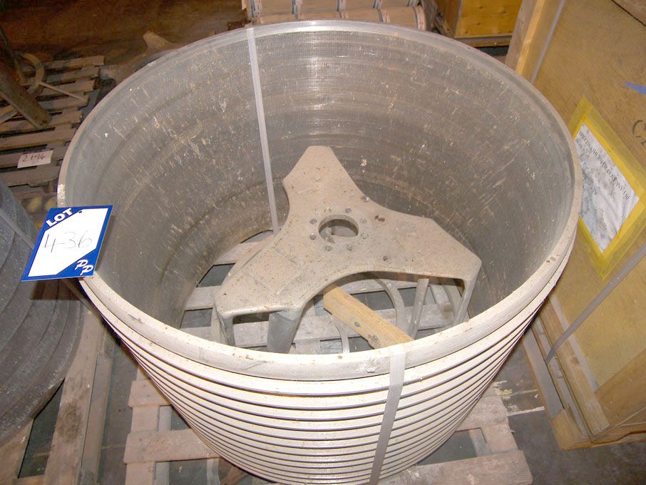 PM4 s/s 316 screen basket & rotor