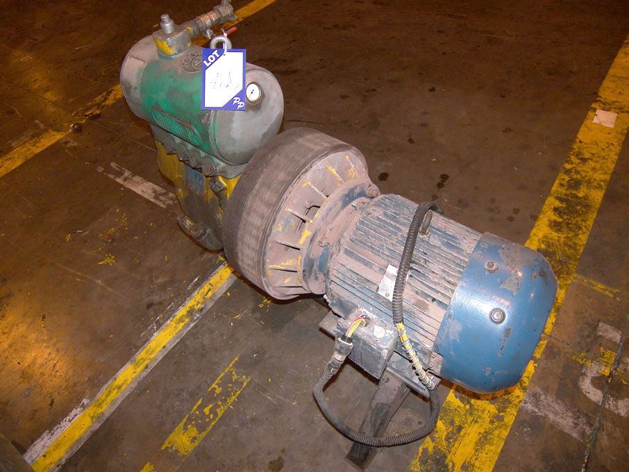 Hydrovane rotary compressor, 25HP motor @ 1460rpm,...