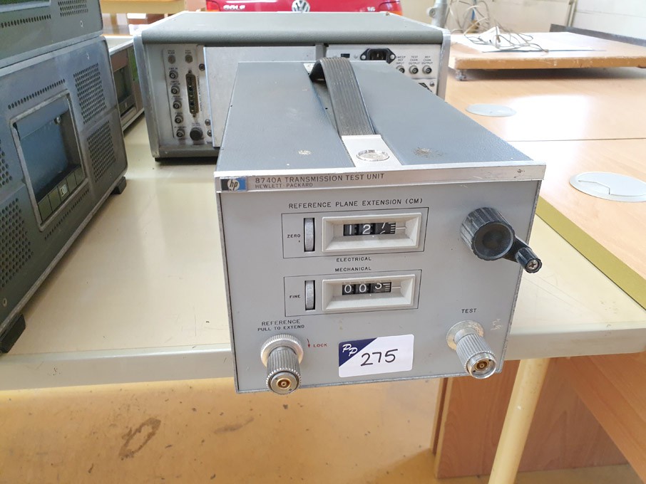 HP 8740A transmission test unit - Lot located at:...