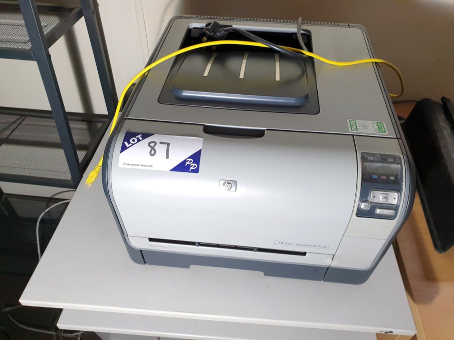 HP Colour LaserJet CP1514N laser A4 printer - Lot...