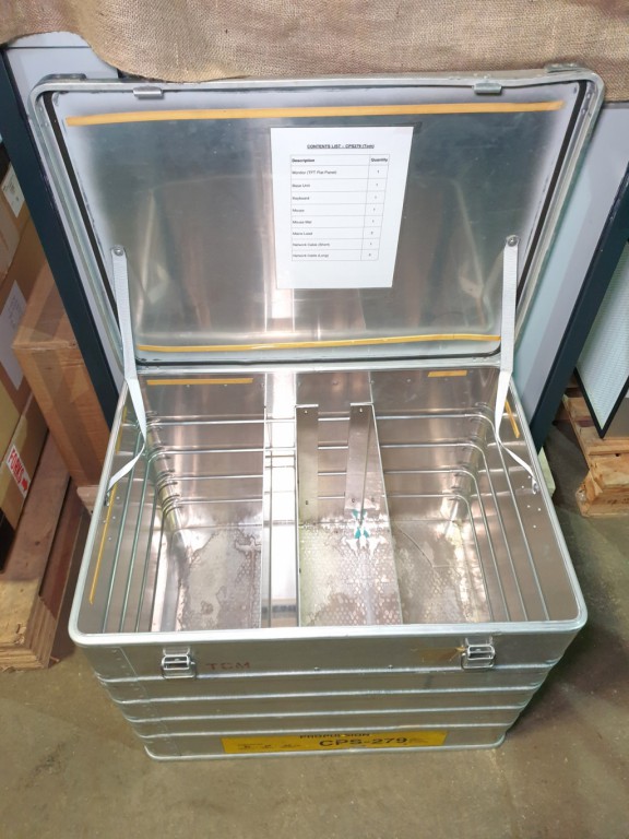 Aluminium transit case, 800x600x570mm (B162) - Lot...