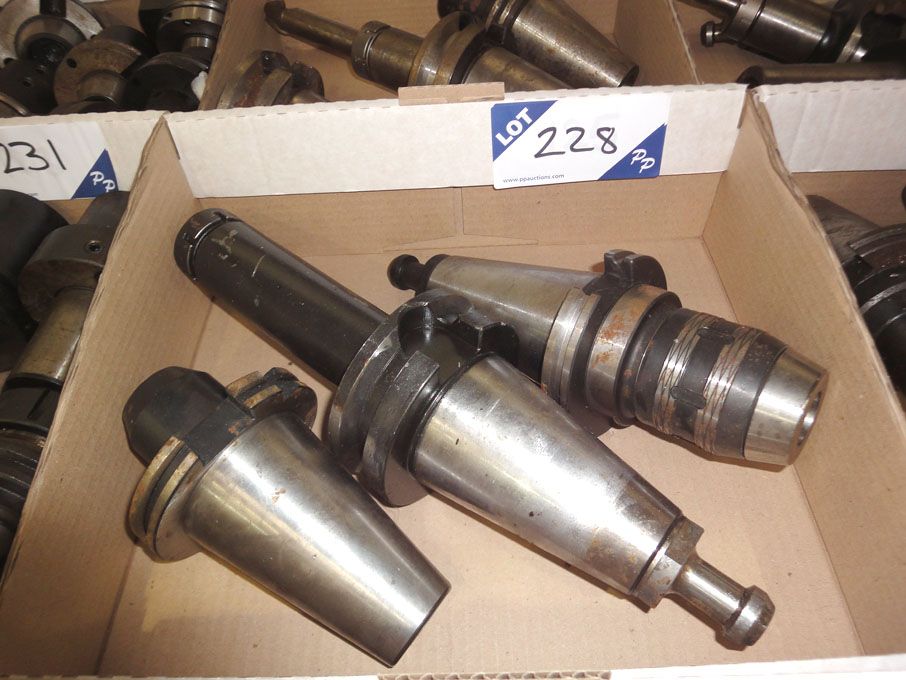 Qty various 50 int tool holders - Lot located at:...