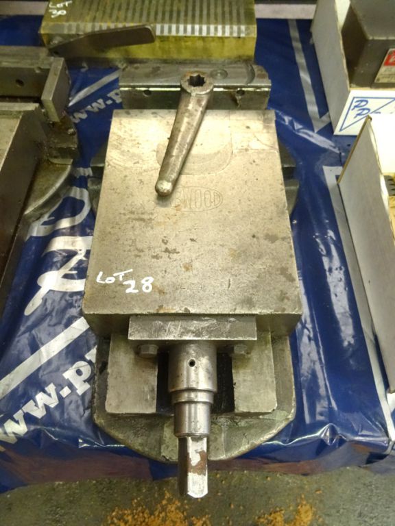 Abwood 8" machine vice - Lot Located at: Whaley Br...