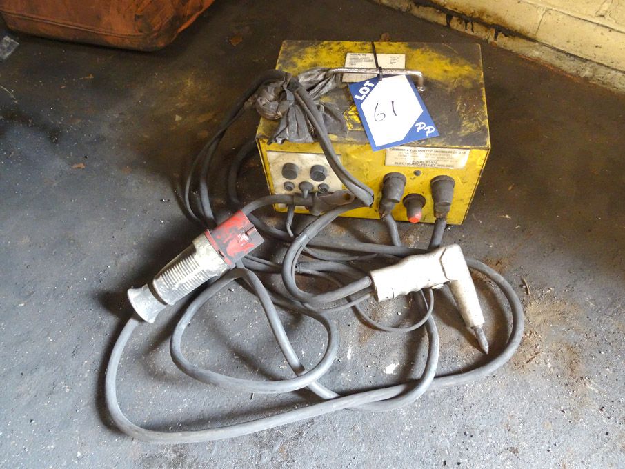 Solid State electronic pellet welder - Lot Located...