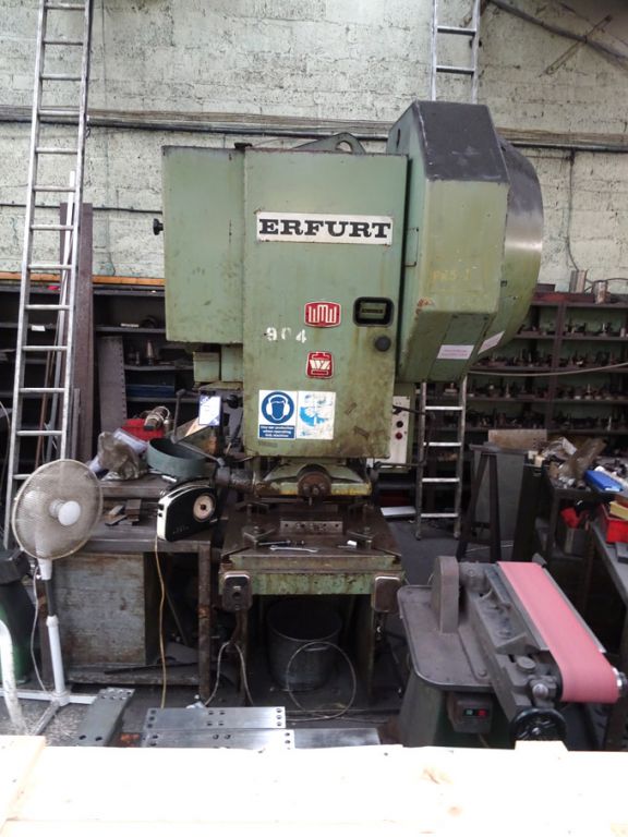 WMW Erfurt PED 63/3 mechanical press, 63 ton capac...