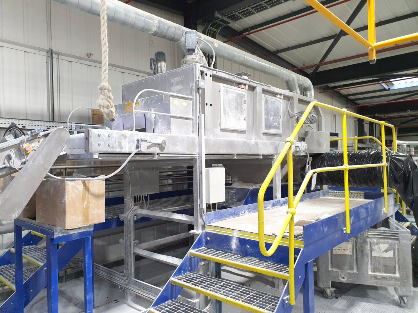 Entecon UK stainless steel through feed bag splitt...