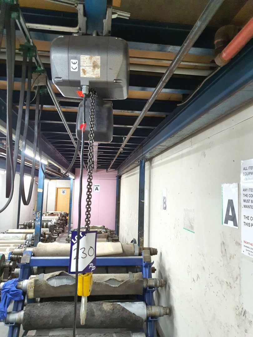 GIS EME 26/2NF/4NA 500kg electric chain hoist, pen...