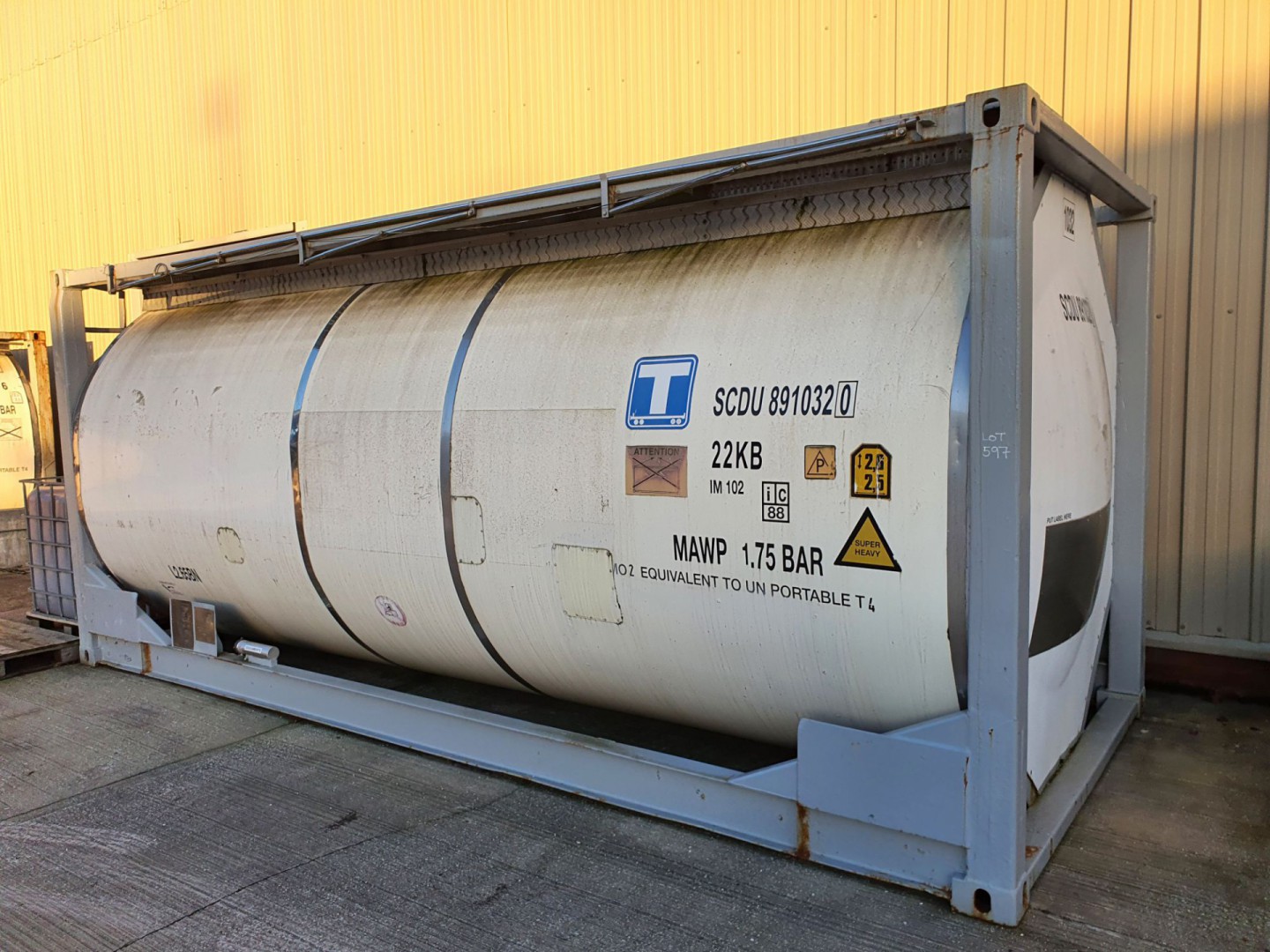SCL 26,000ltr capacity stainless steel 316L horizo...