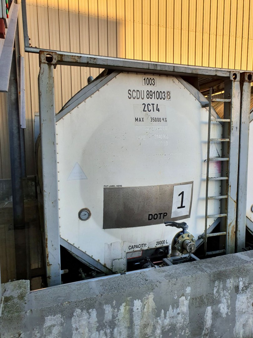 SCL 26,000ltr capacity stainless steel 316L horizo...