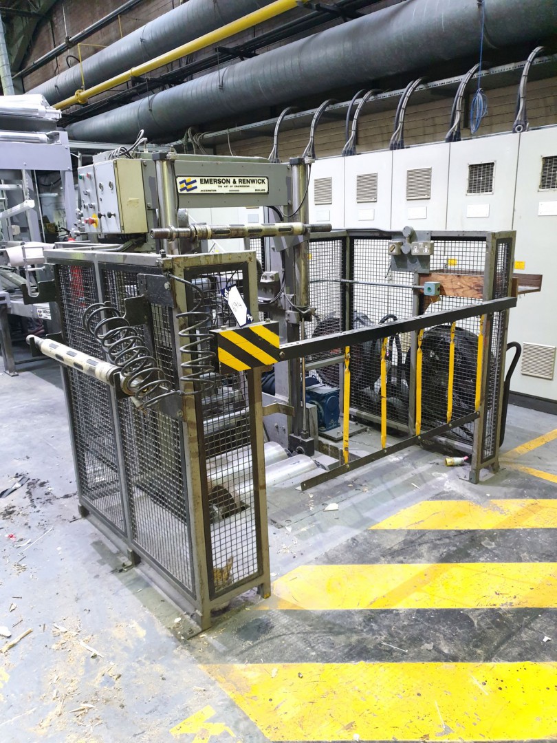 Emerson & Renwick 29604 paper rewinding machine
