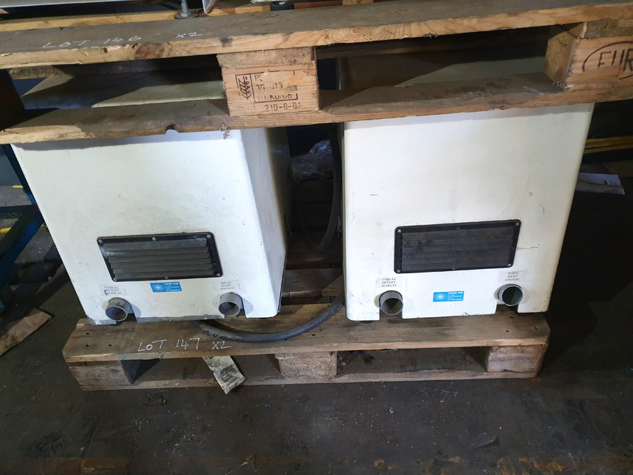 2x Siemens type SA35012 vacuum pumps