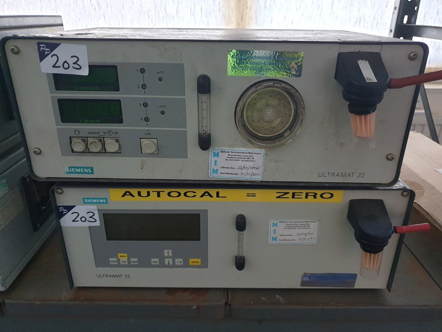 Siemens Ultramat 22 multi component gas analyser &...