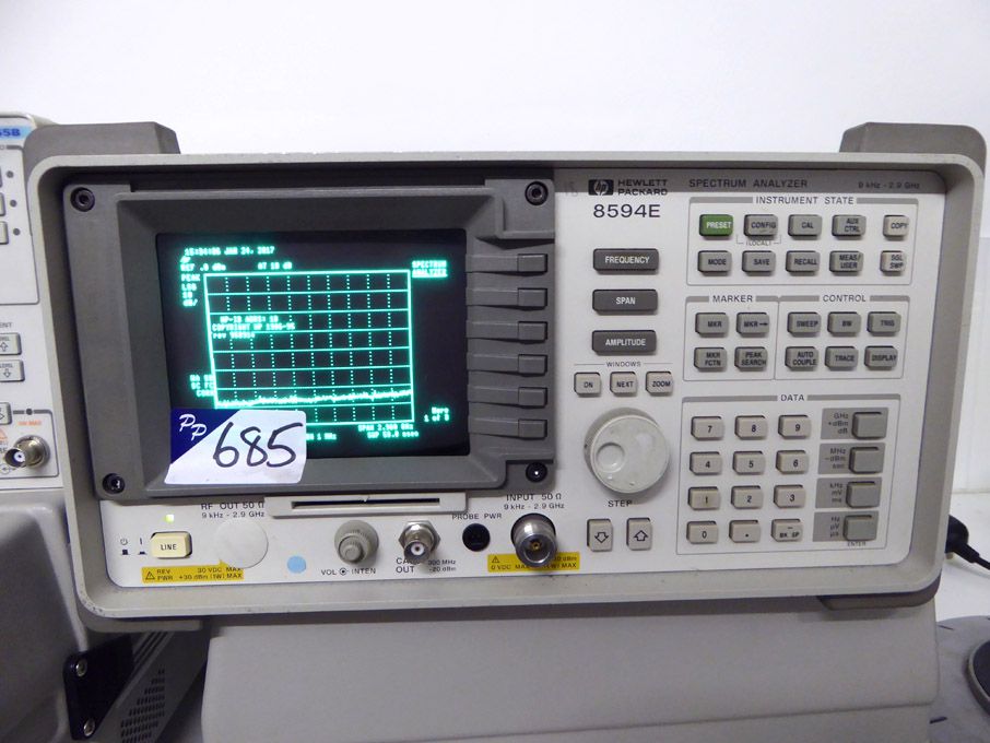HP 8594E spectrum analyser, 9KHz - 2.9GHz