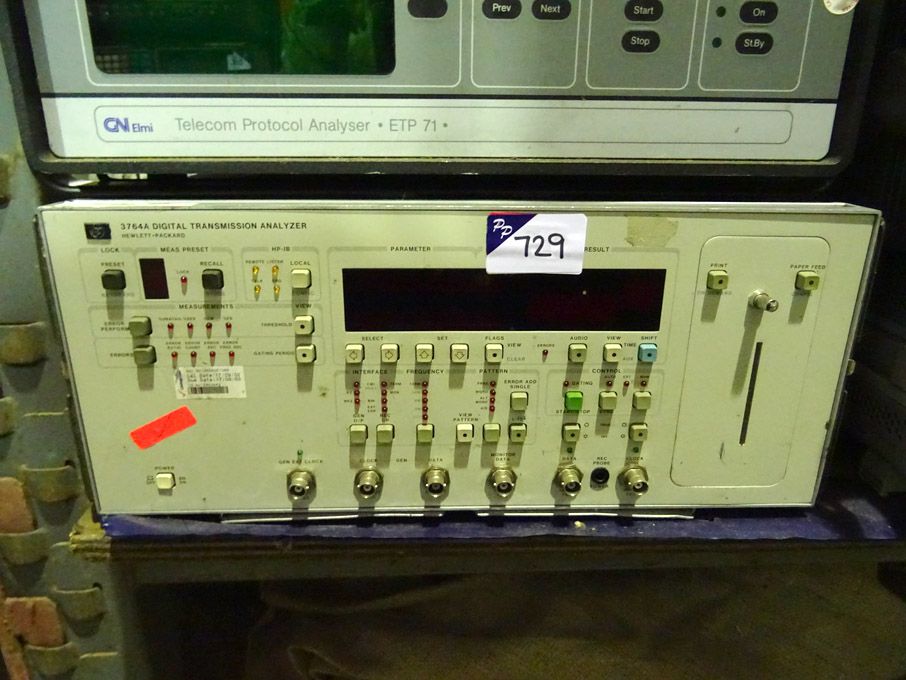 HP 3764A digital transmission analyser