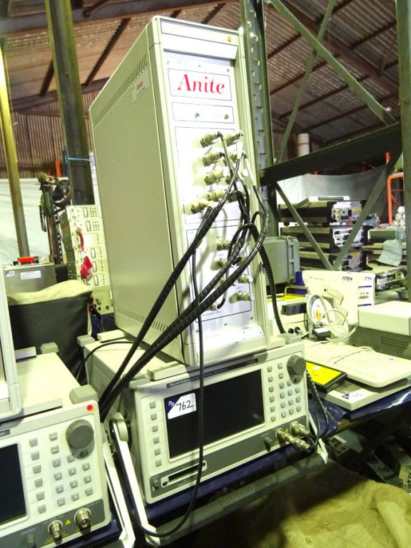 Racal 6103G radio test set, Anite distribution uni...