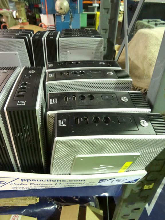 12x HP BT788AV thin client computers (no power ada...