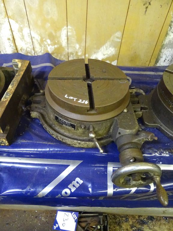 Excel 10" rotary table